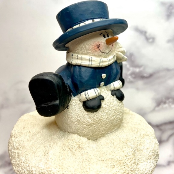 ❌❌SOLD❌❌Snowman Candle With Lid Christmas Holiday - Picture 2 of 14